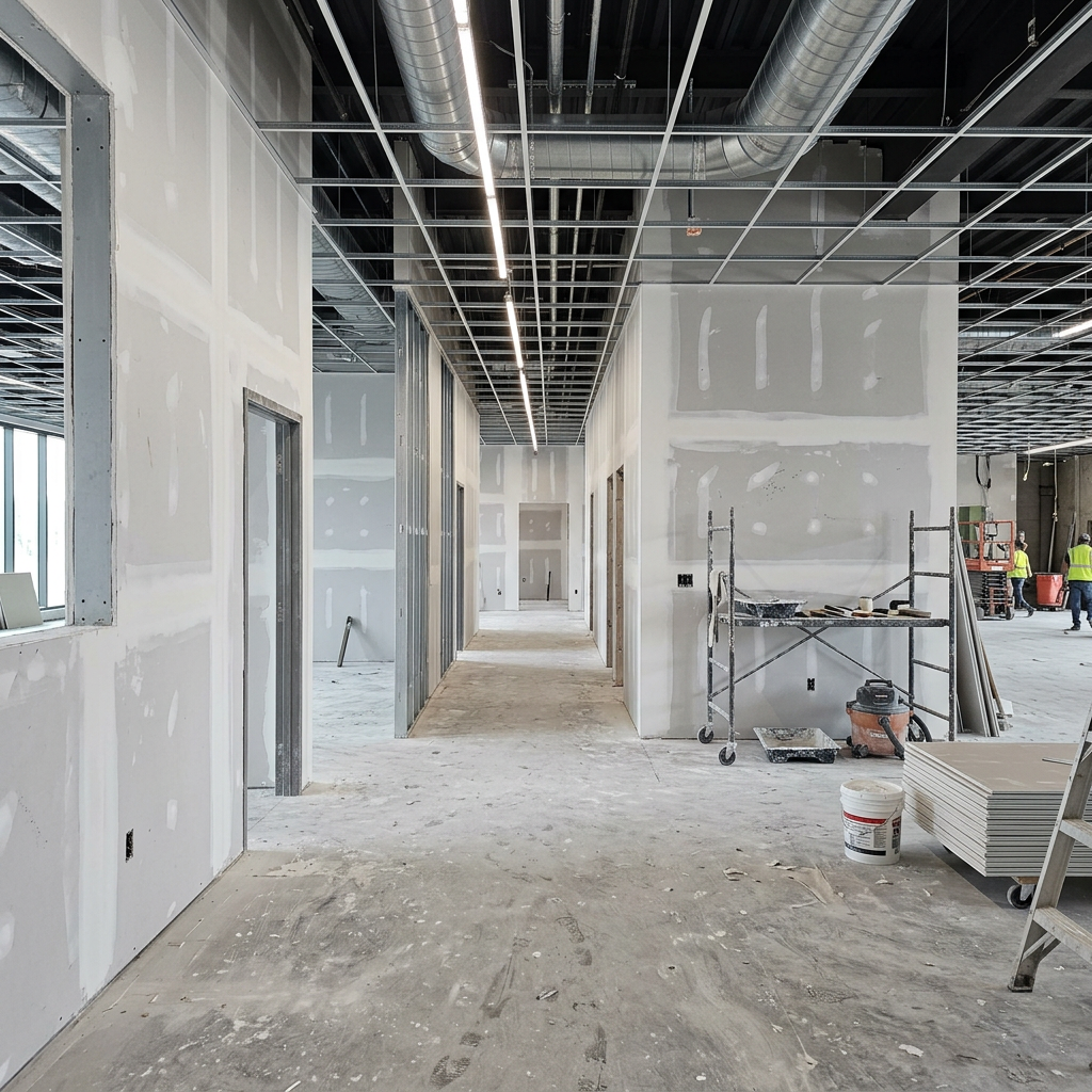 Drywall Taping for Commercial